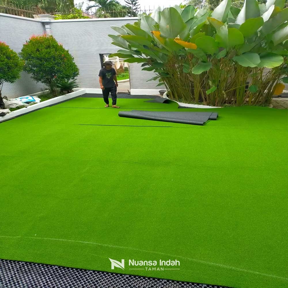 Jasa Pasang rumput Sintetis