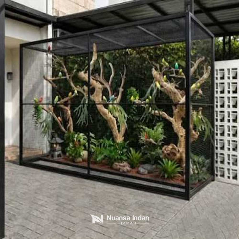 Jasa Pembuatan Aviary Murah