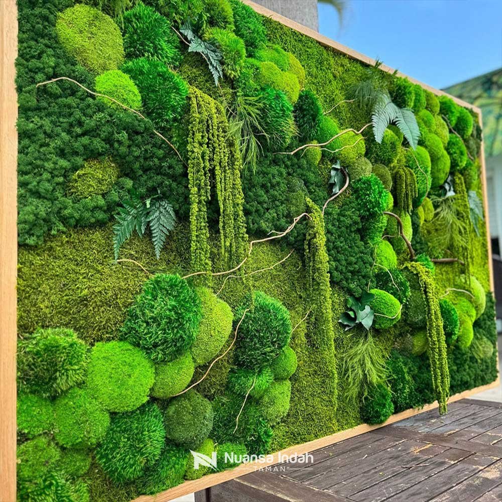 Jasa Pembuatan Moss Wall